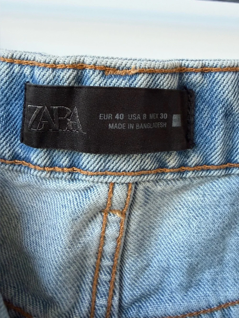 Zara Denim Mom Shorts